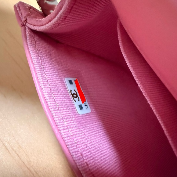 Chanel Boy Pink Quilted Crossbody Bag - Picture 11 of 15